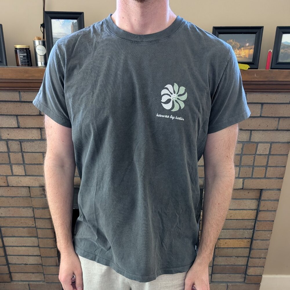 Katin Men's Grey Cotton T-Shirt XL